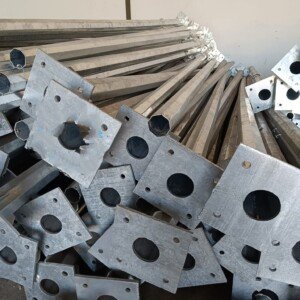 Jual Tiang PJU Octagonal, Bulat & Hot-Dip 2026 | Wa : 0853-3449-0785 Way Kanan