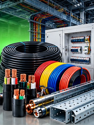 Kabel dan komponen elektrikal
